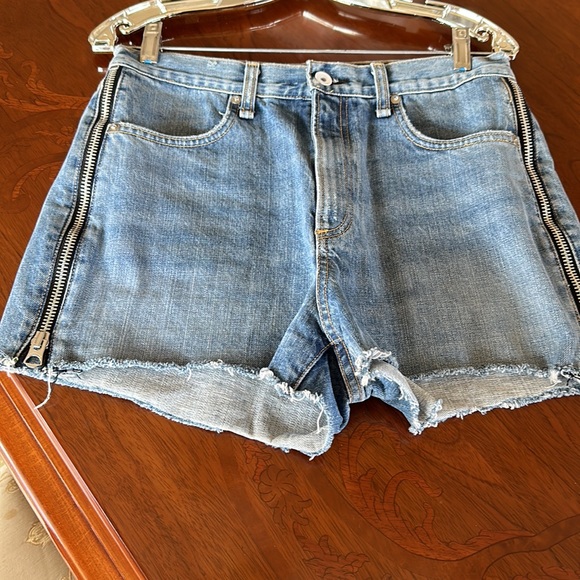 Rag & Bone Denim Hi Waist Shorts - Picture 3 of 5